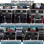 Viknav Car Radio Accessories Multimedia Interface Box For Lexus RX 2016-2022