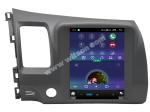 9.7'' Tesla Vertical Screen For Honda Civic 2005-2012 Left Hand Driver Android