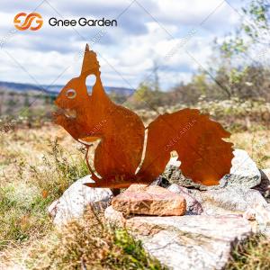 China AISI GB Grade Corten Steel Garden Ornaments Animal Sculpture factory