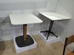 Bistro Table Legs Cast Iron Sandy Texture Designer Furniture Flat Board Easy