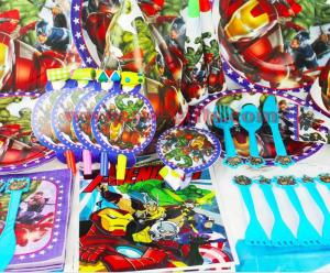 China New Kids Birthday Party Decoration Set Birthday average Theme Party Supplies Baby Birthday Party Pack factory