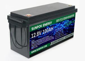 China Sunpok lifep04 lithium ion 290Ah 48V 300AH Solar RV Boat Battery factory