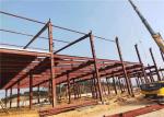 Q235 Steel Workshop Buildings Two Floor Pre Engineered Metal Building Structure