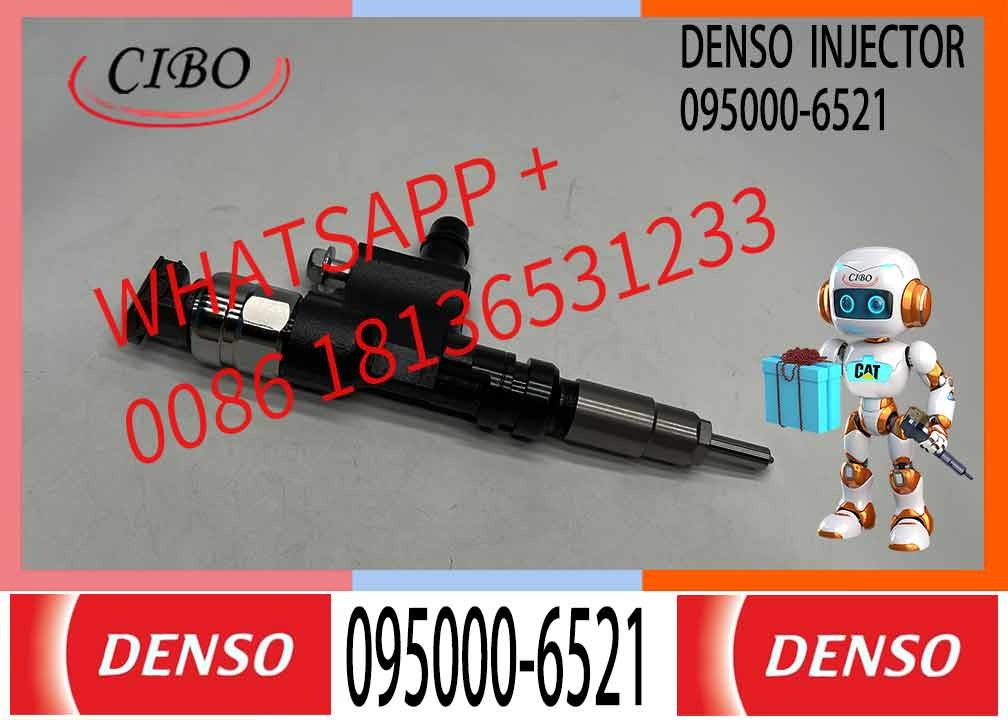 100% Neutral And Brand New Diesel Fuel Injector Common Rail Injector 095000-6521 23670-79026 23670-E0091