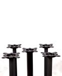 Cast Iron Coffee Table Base Shape Customized With Black Powder Coated
