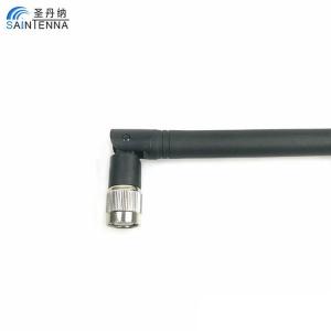 China Flexible High Gain 4G LTE Antenna , 7dBi Rubber Duck 450MHz TNC Antenna factory
