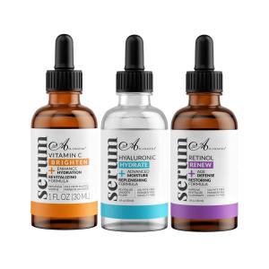 China Transparent 30ml / Bottle Organic Face Serum With Retinol Vitamin C factory