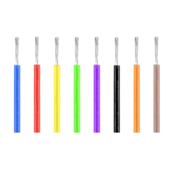 600v 200C Silicone Rubber Wires UL3239 20AWG FT2 Black Home Appliance Uav