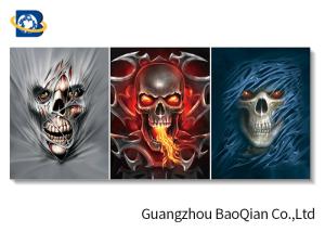 China Scary Skool 3D Picture Lenticular Flip Home Decor Photo With Black Frame factory