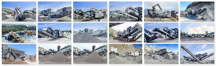 279Kw 230 t/h Mining Crushing And Screening Plant Portable Jaw Rock Crusher