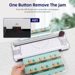 Paper Size A4 Laminating Machine 1.9KG Thermal Cold Hot Office Laminator for