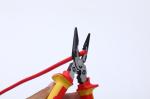 C1055 60CrV Thin Long Nose Pliers 7in1 High Leverage Combination Pliers