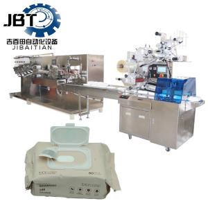 China Fully Automatic High Efficiency Wet Wipes Production Machine With PLC Control factory