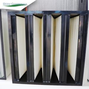 China 12x12 Inch MERV 8 Pleated Filters Ventilation Filter UL Listed factory