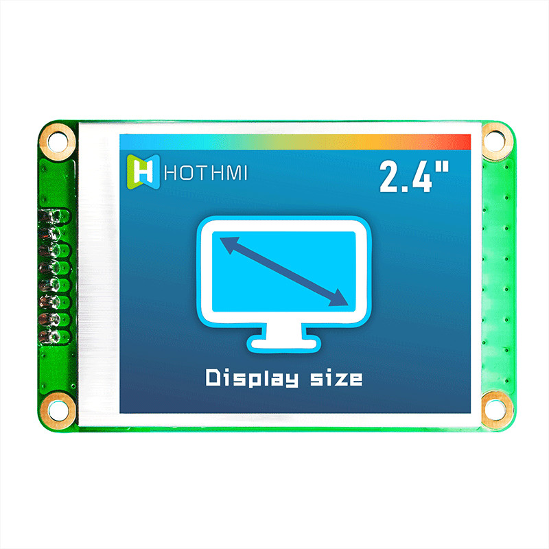 2.4" TFT LCD Module | 240x320 Resolution Sunlight Readable
