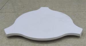 China SGS 22 Inch BBQ Grill Accessories , Ceramic Kamado Grill Heat Deflector factory