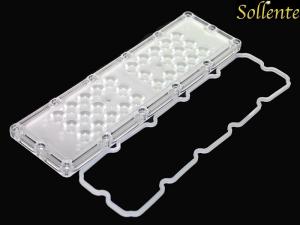 China 28 Pieces SMD 5050 Led Lens Array , 60 Degree LED Street Light Components factory