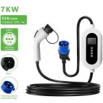 DC Fast EV Charger 7kW Portable Home EV Charger EV Charger Battery Car Portable