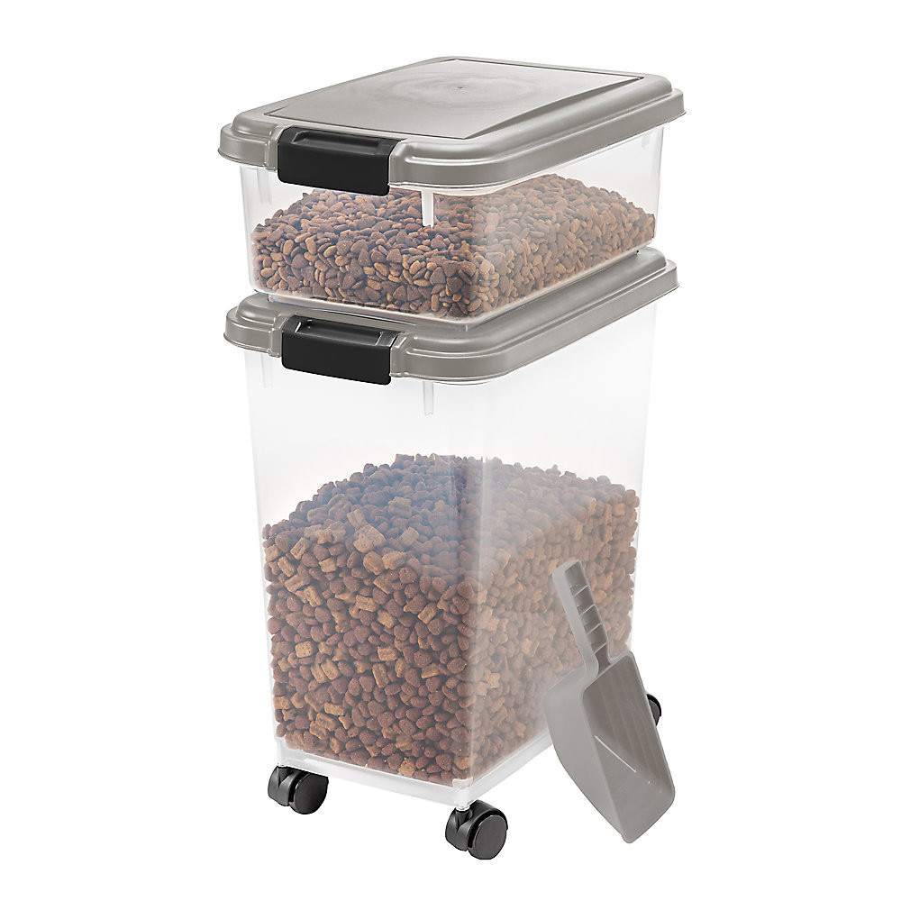 Moisture Proof Three Piece Sealed Dog Food Barrel With Shovel