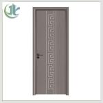 Termite Proof Waterproof WPC Bathroom Doors Wood Fiber Painting Finish Surface