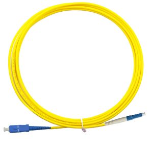 LSZH 1 Core 2mm 1550nm Optical Patch Cord For Sc Lc Connector