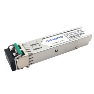 China SFP 1.25G 1000BASE-EZX 1550nm 120km SMF Optical Transceiver Duplex LC DOM Module factory