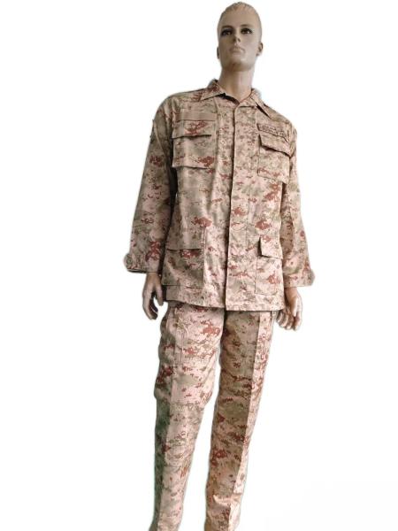 Tactical BDU Camouflage Combat Uniform Military-Grade 65% Polyester / 35% Cotton