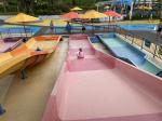 Manufacture of Special Equipment Fiberglass Kids Water Slides Outdoor Pool Slide