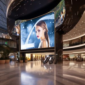 Custom Billboard Display Advertising AC110V / 220V Digital LED Sign Board