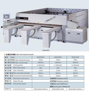 China Electronic grooving machine (Electronic slitting saw,Automatic NC panel sawing machine) factory