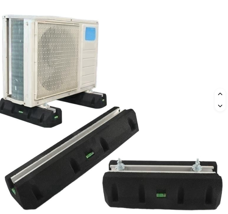 Industrial HVAC Rubber Mounting Feet Anti-Vibration Fix-It Foot