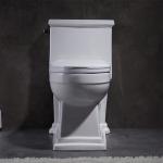 Compact One Piece Toilet With Side Flush Map 1000 American Standard 1pc Toilet