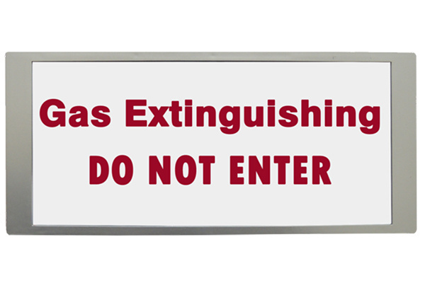 Gas Extinguishing Indicator for Gas Fire-Extinguishing Control System