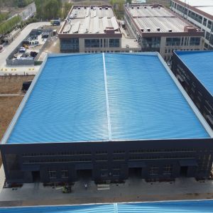 High Strength Prefabricated Steel Structure Warehouse with Lighting