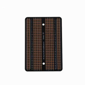 China Black Prototype PCB Board Universal Electronics Breadboard Flame Resistance factory