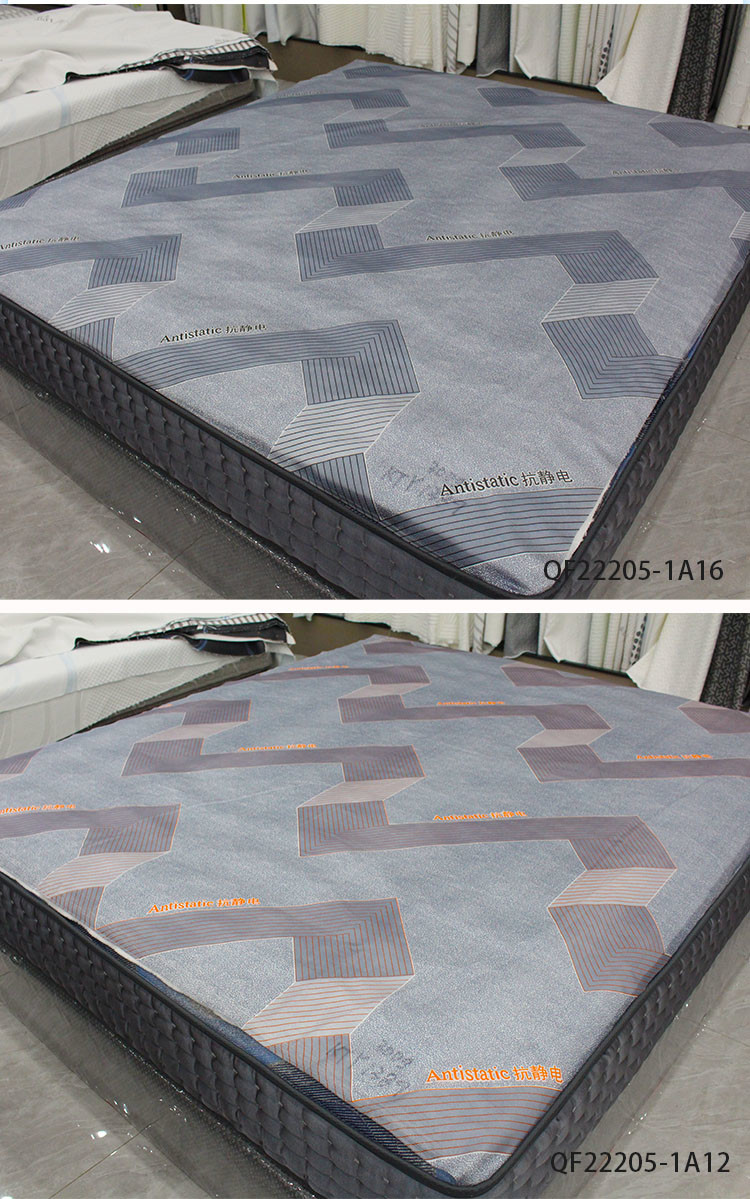 Anti Static Warp Knitted Mattress Fabric Polyester Printed Microfiber Fabric