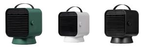 China FCC Bedroom Electric Fan Heater 1000W 240V Portable Mini Personal Desk factory