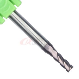 China Variable Helix Carbide 4 Flute End Mill For Steel 3mm 3/32&quot; factory