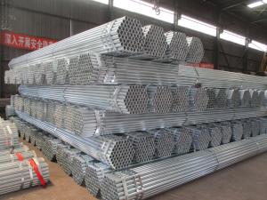 China Round Hot Dipped Galvanized Steel Pipe API 5L / ASTM A53 GR B Pipe factory