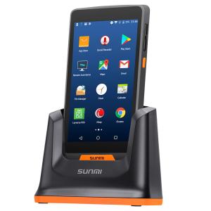 China Smartphone Pos Handheld Devices Android Based Handheld Barcode Scanner factory