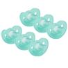 Buy cheap Heat Resistant Baby Soother Nipple , Clear Silicone Soothers For Babies from wholesalers