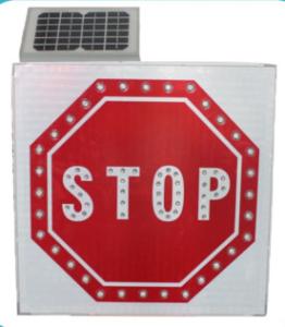 China IP55 Waterproof CE Approvel Solar Powered LED Flashing Lights Octagon factory