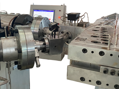 38CrMoALA Screw Material PVC Roofing Tile Extrusion Line for Big Production Capacity