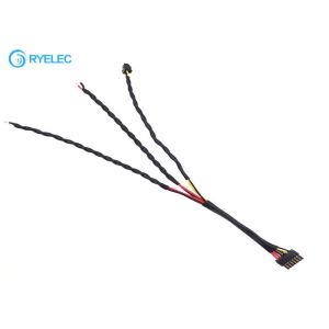 China Twisted Custom Made Wiring Harness Molex 505565-0601 1.25mm Pitch To Molex 505565-0201 on sale