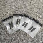 Transparent PVC Zipper Bags Waterproof Reusable For Safekeeping Packaging