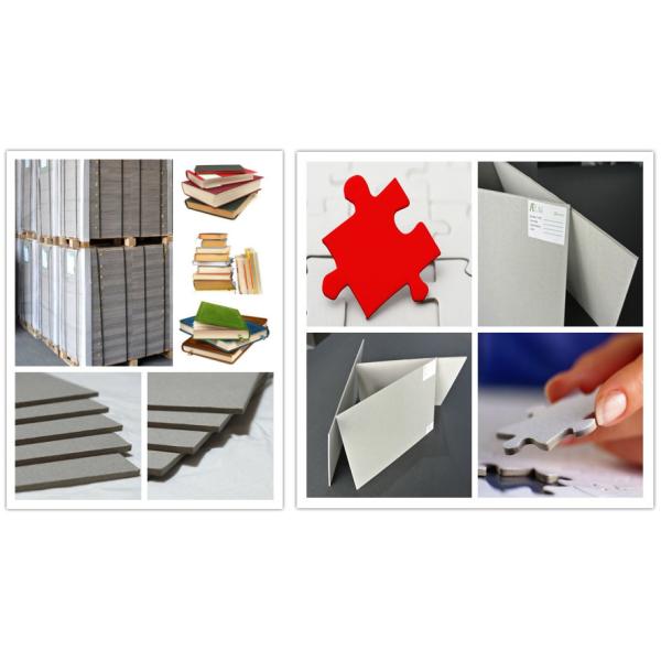 Environmently Book Cover Strawboard Paper 2.03mm /1300g with Full Side Grey