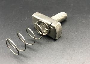 China Electrical Galvanized Custom Stud Length Channel Nut with Spring factory