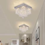 Crystal Led Ceiling Square Lamp for Corridor Ladder Entrance Chandelier(WH-CA-93