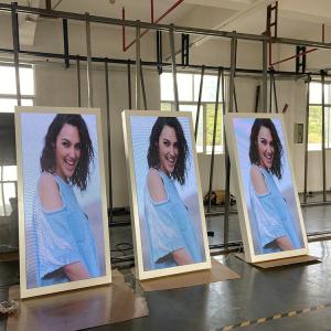 China FCC P3 1200cd/sqm Indoor LED Poster Display Fixed IP33 factory