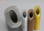 Integrated Aluminum Spiral Finned Tube For Automotive Engineering 0.8mm - 0.9mm